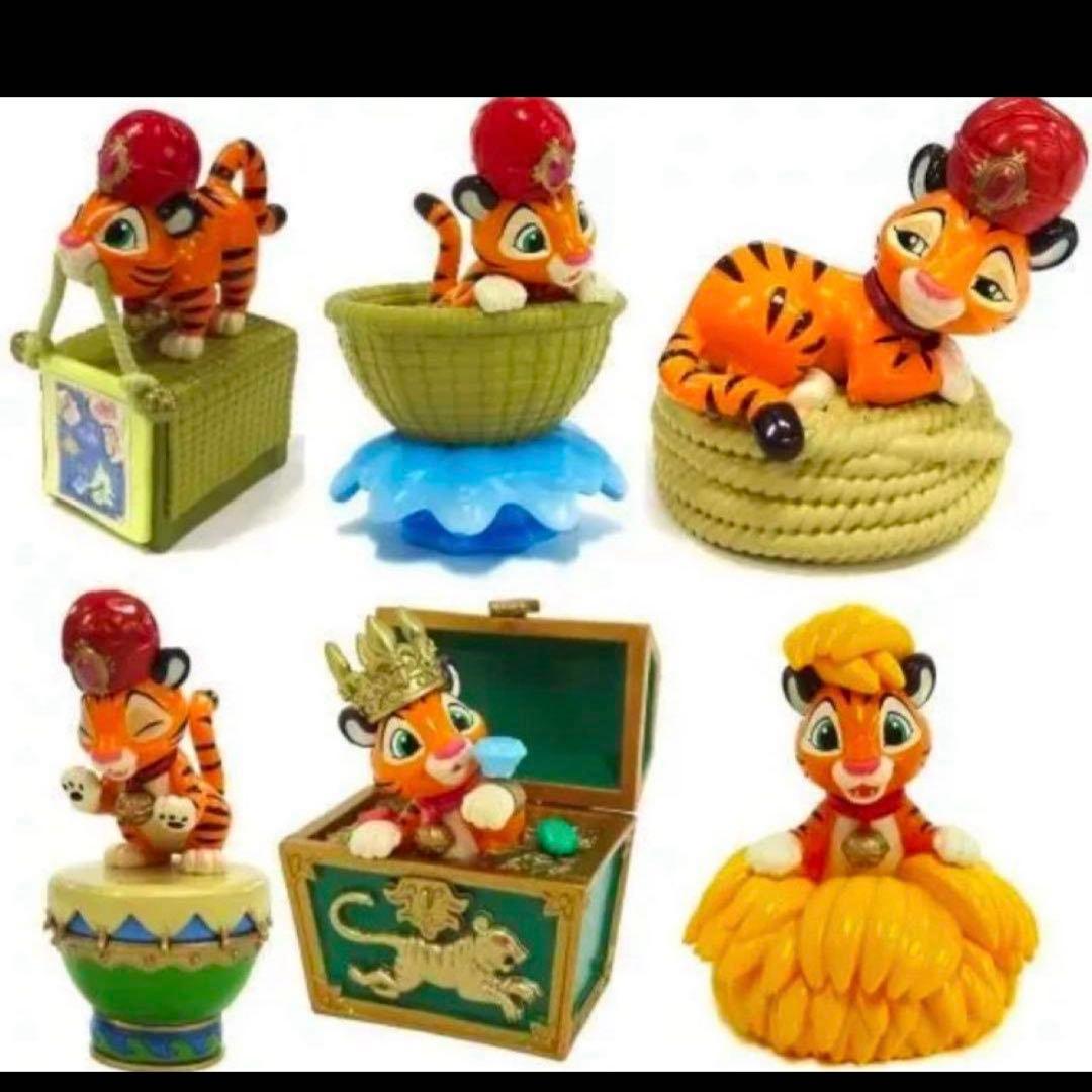 ディズニーシー　ミニチュア フィギュアコレクション　チャンドゥ　シンドバッド　虎