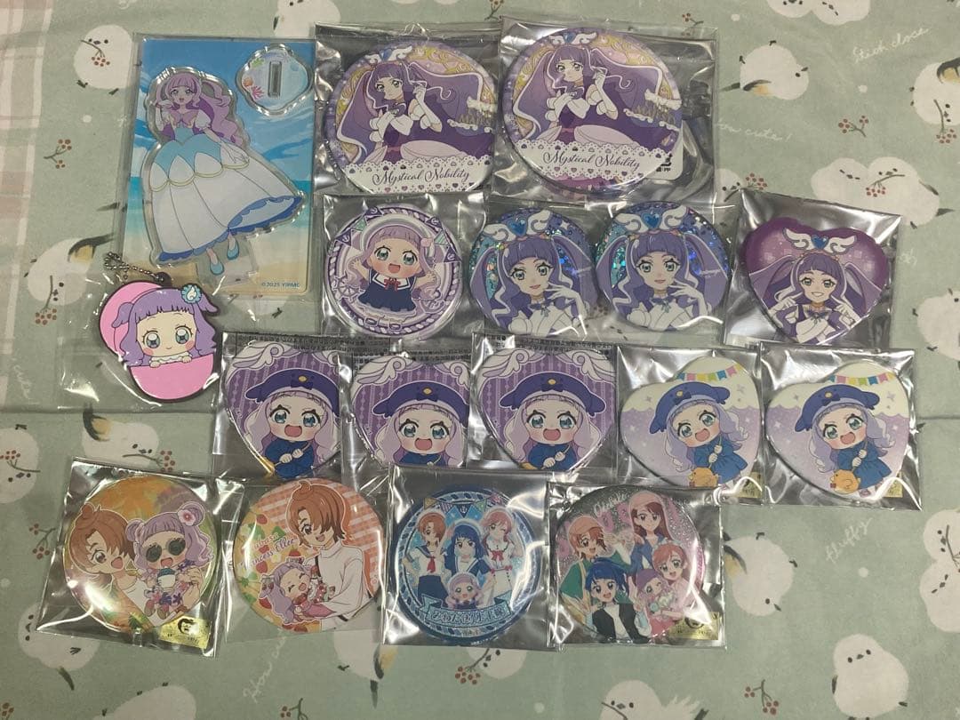 ひろプリ キュアマジェスティ エル 缶バッジ アクスタ