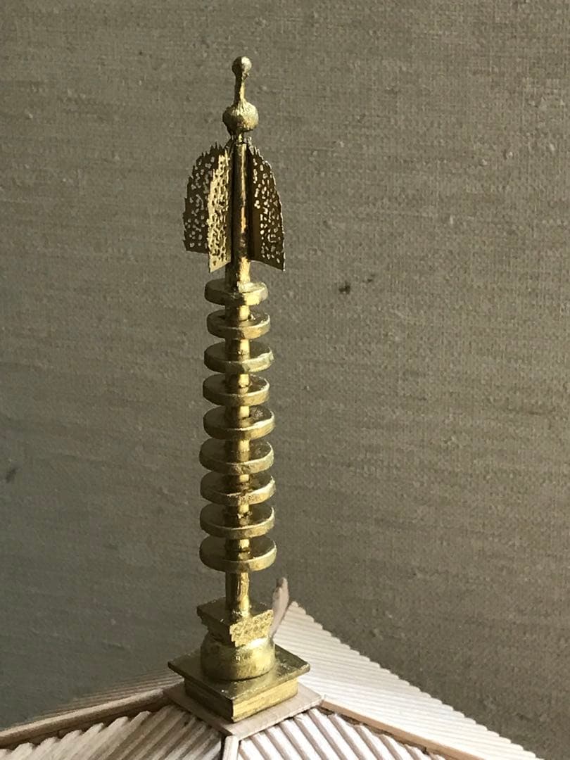 薬師寺西塔 1/75スケール模型