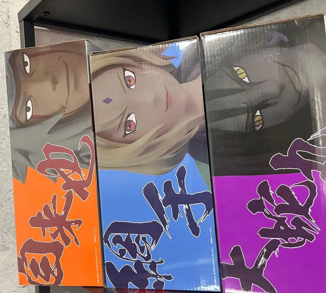 ナルト フィギュアセット 一番くじ　自来也 綱手 大蛇丸　ラストワン　＋おまけ