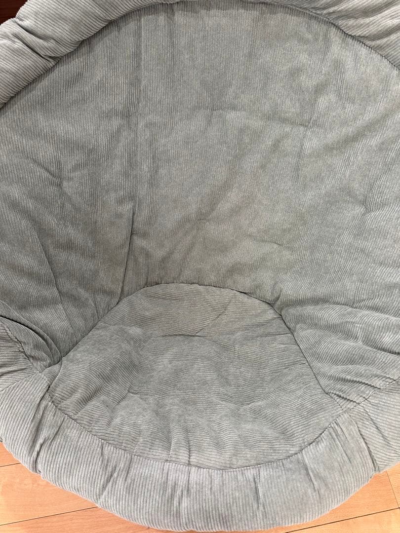 ひなたライフ2wayフォールディングチェア コーデュロイ(カーキ)