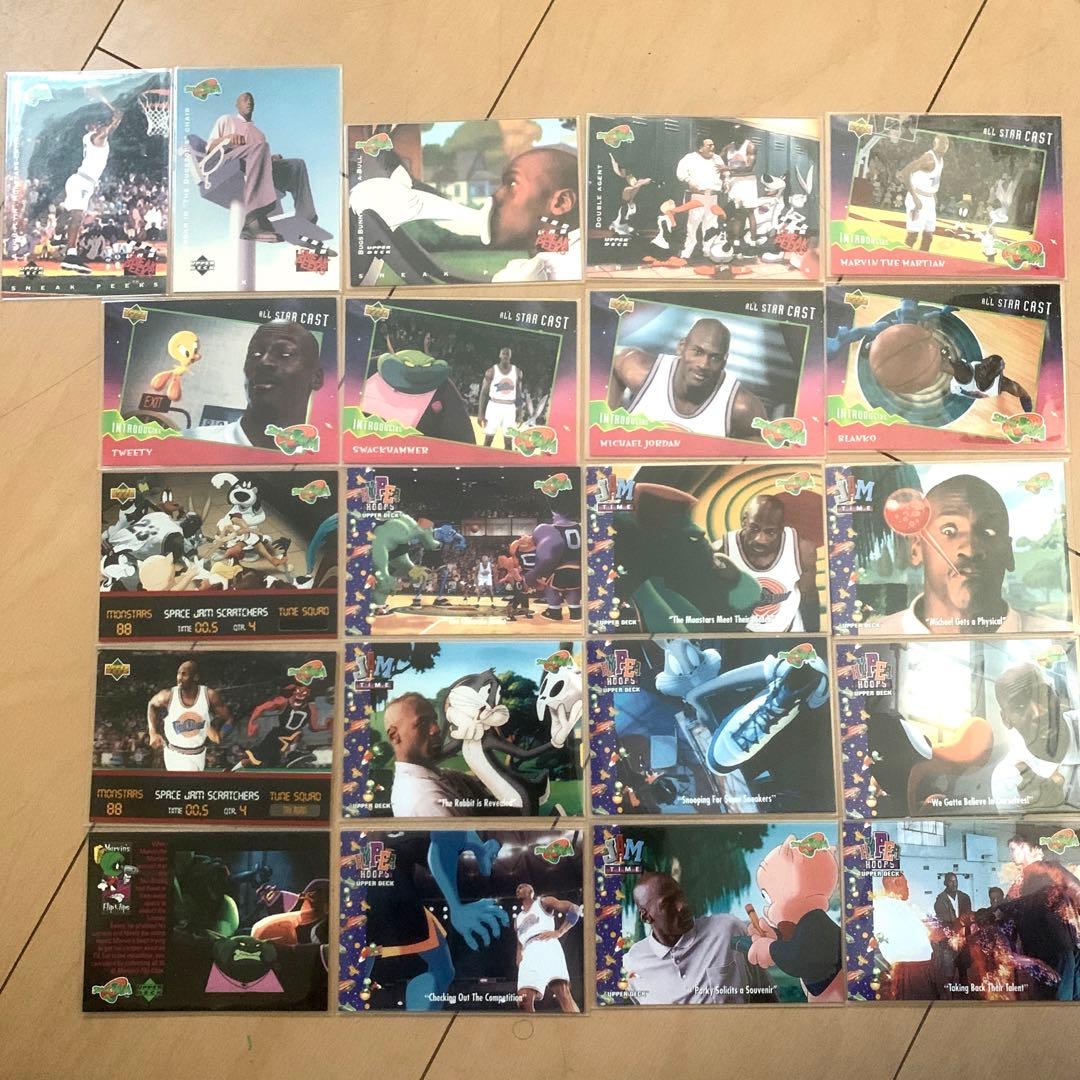 ジョーダン　スペースジャム　カード　SPACEJAM ジョーダン　21枚セット‼️