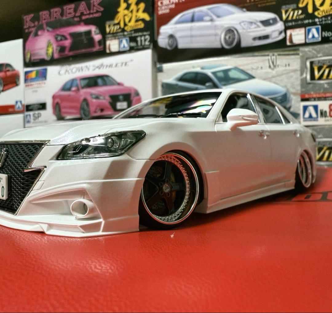 アオシマ ROJAM GRS214 クラウン アスリート