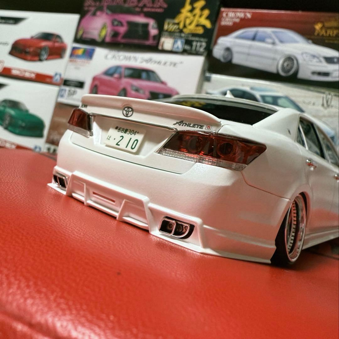 アオシマ ROJAM GRS214 クラウン アスリート