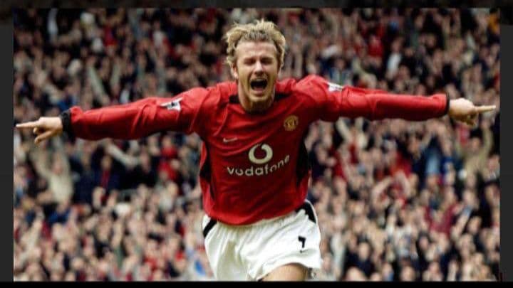 マンチェスター ユナイテッド ベッカムユニフォーム(フルマーキング) Mサイズ