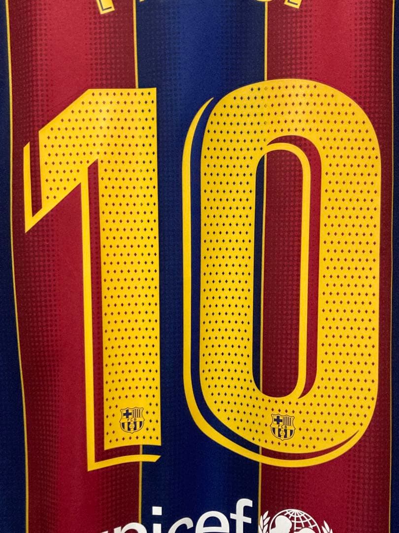 【正規品】メッシ　バルセロナ　20/21 ホームレプリカ