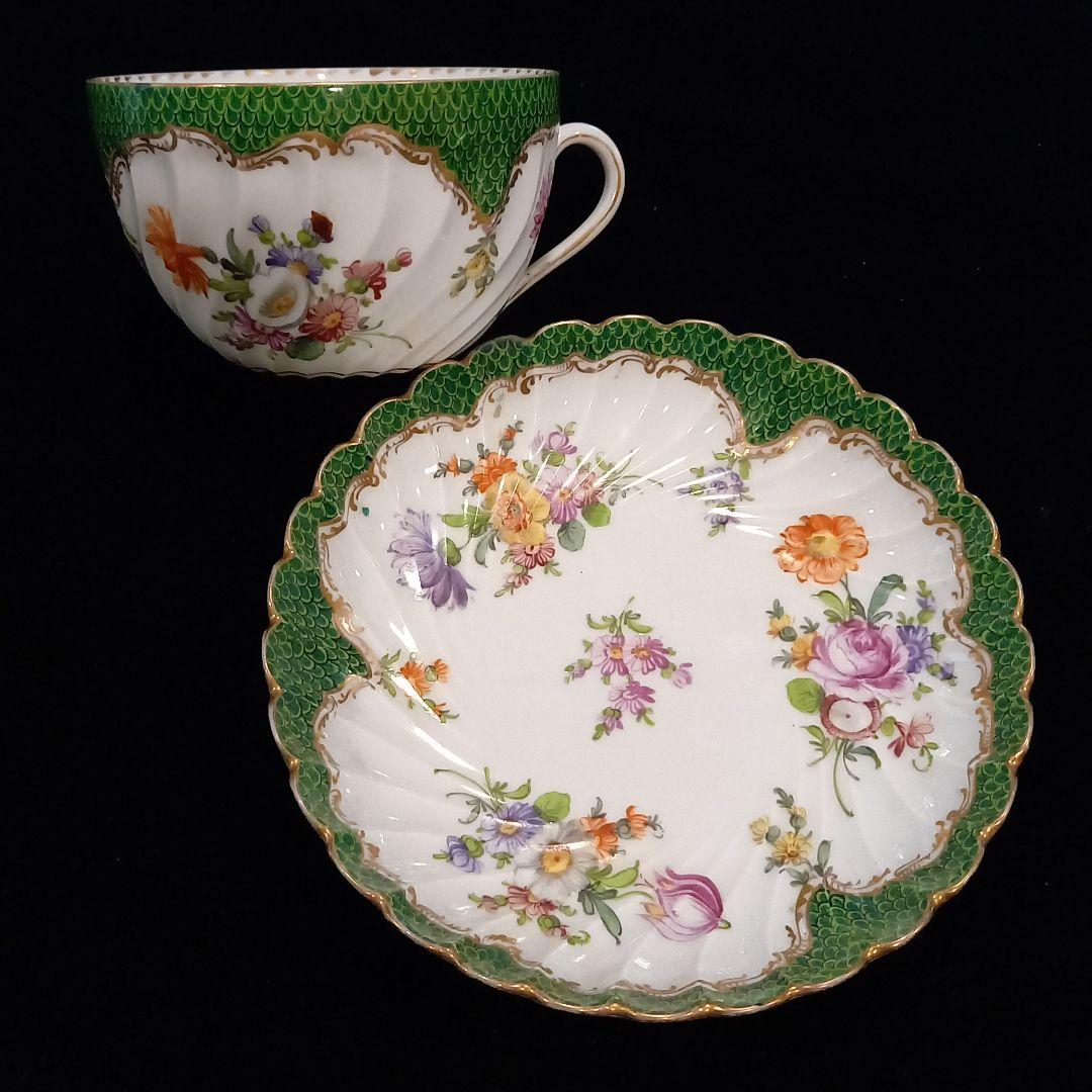 ドレスデンスープカップ&ソーサースケール