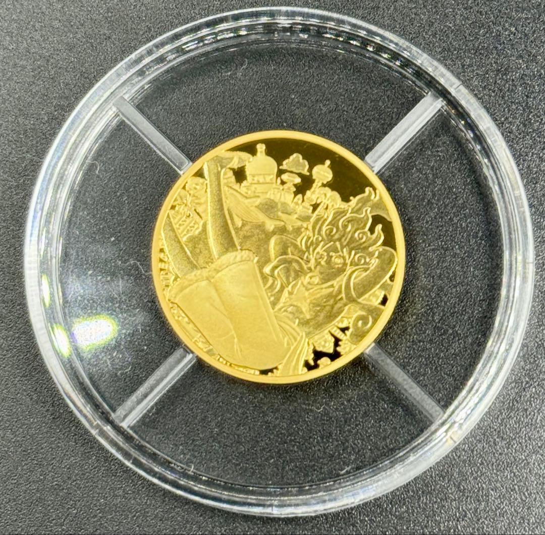 2025 フランスワンピース 50ユーロ プルーフ 1/4オンス 金貨 ルフィ③