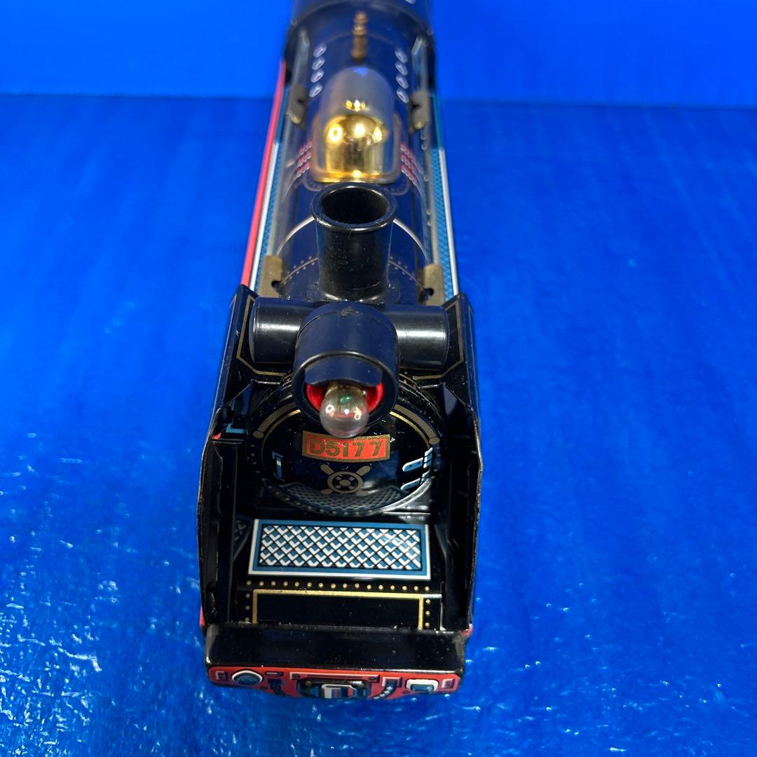 【稀少・昭和レトロ】マスダヤ　デゴイチロコ D5177 蒸気機関車 ブリキ機関車