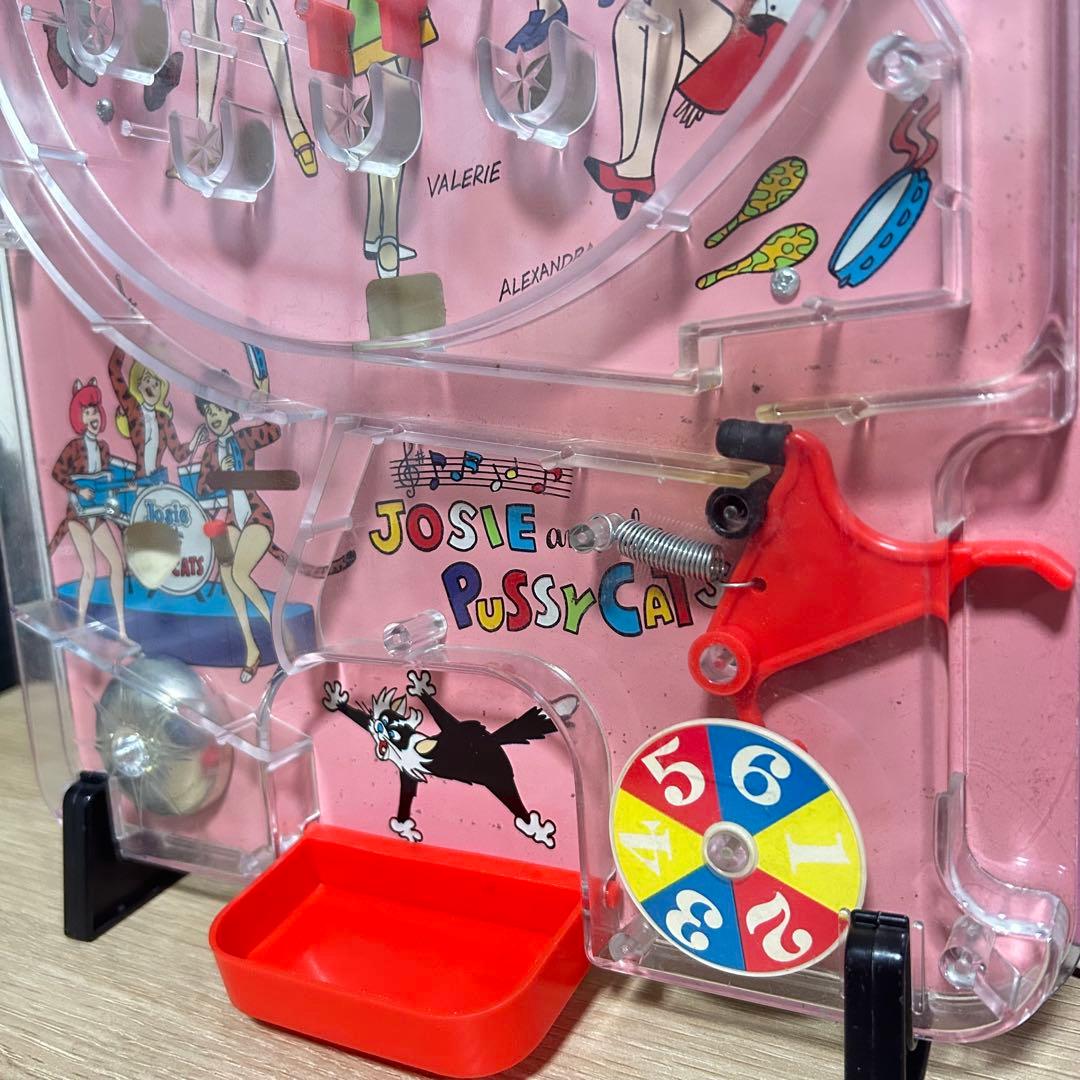 【当時物】希少　エポック社　ジュニアパチンコ　ドラドラ子猫とチャカチャカ娘