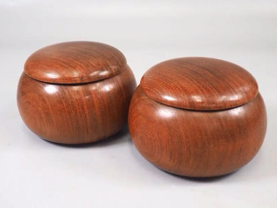 ⭐︎専用　【宮崎県】日向特製蛤碁石33号・花梨碁笥セット