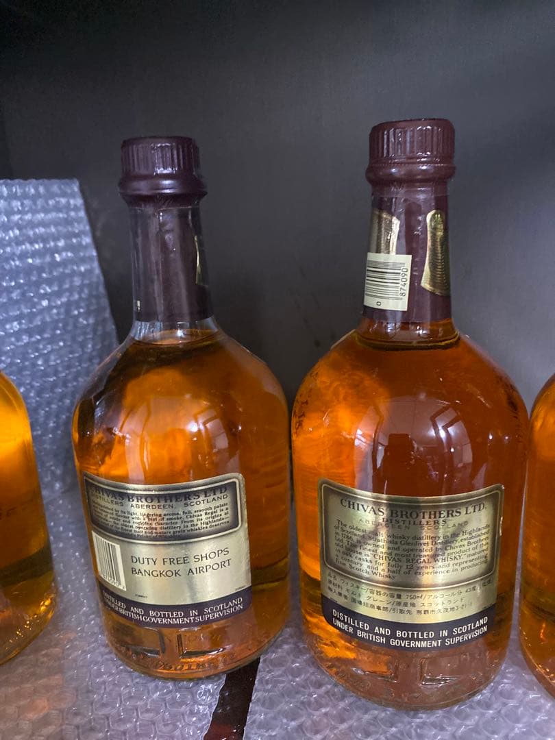 CHIVAS REGAL 12年 ブレンデッドウイスキー 4本セット