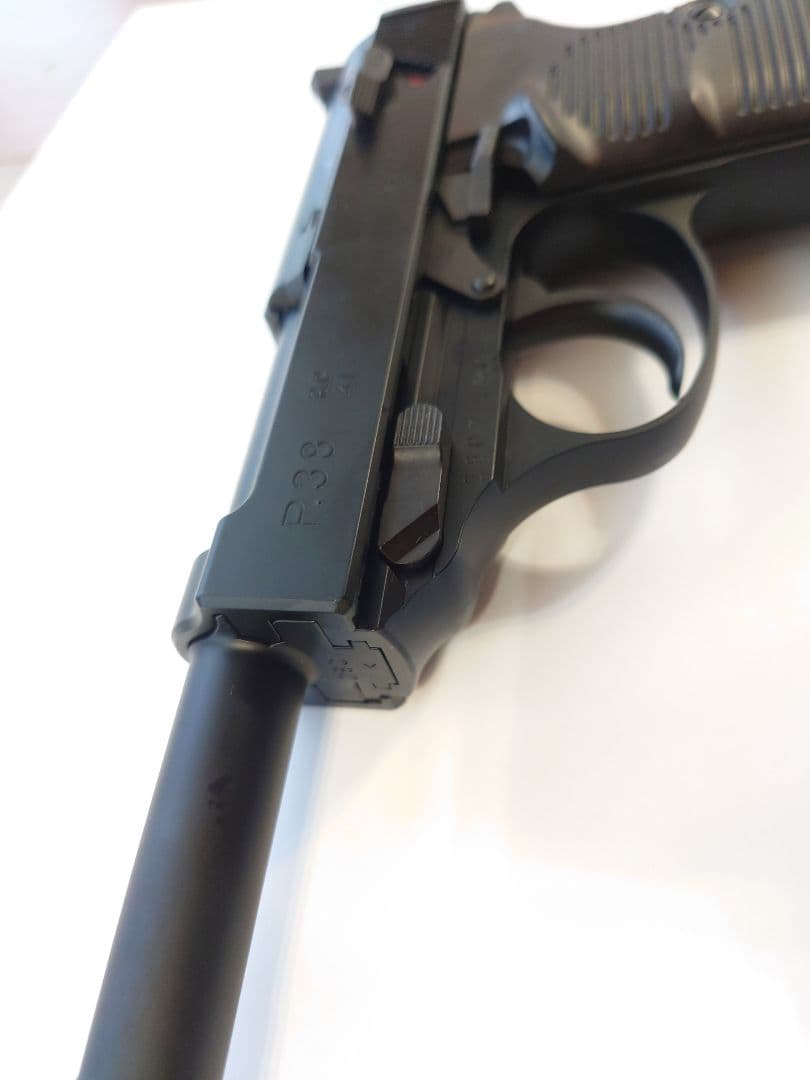 【未使用】マルゼン ワルサー P38 ブローバック　ac41 ブラック