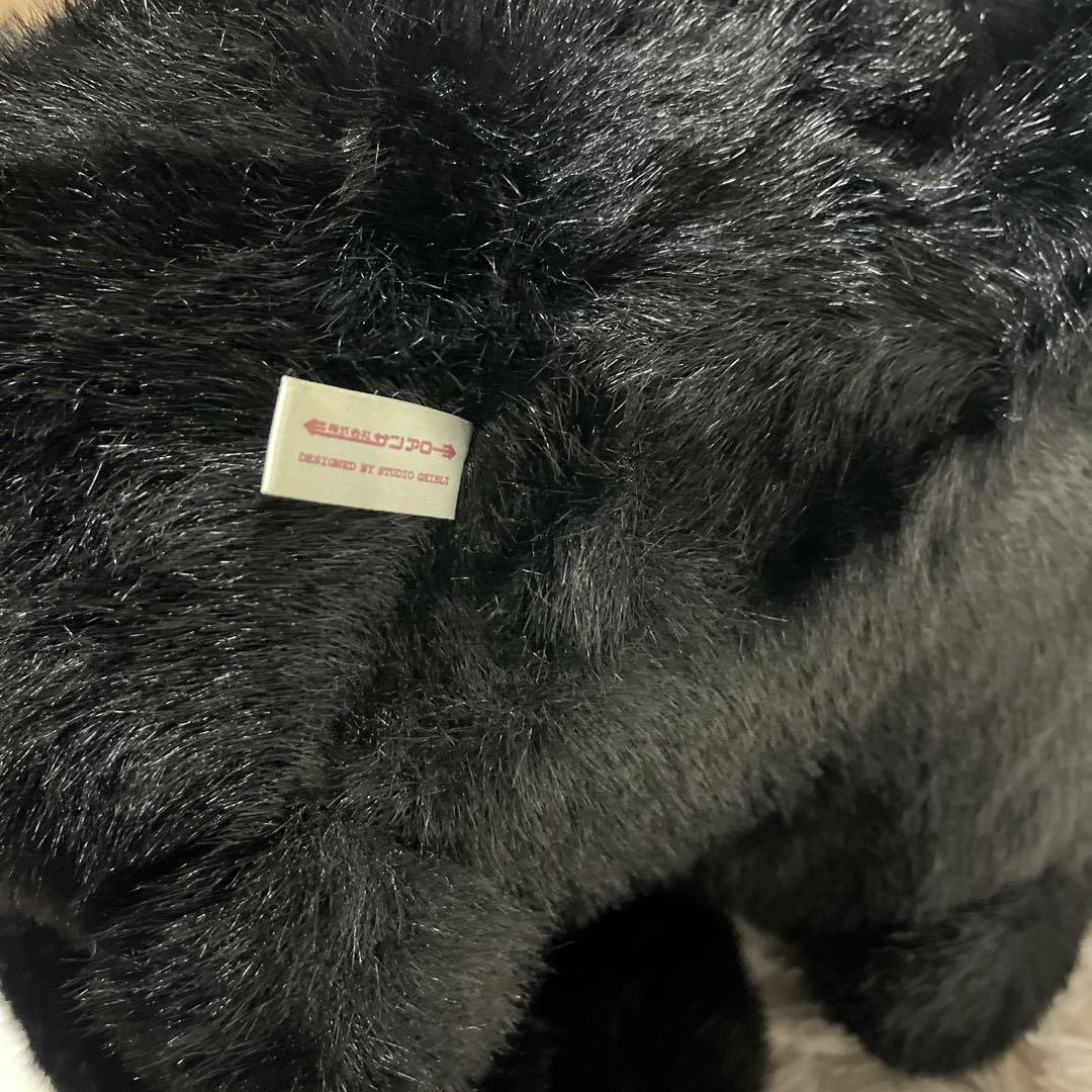 【新品タグ付き】ジジ 特大ぬいぐるみ LLサイズ ジブリ 魔女の宅急便