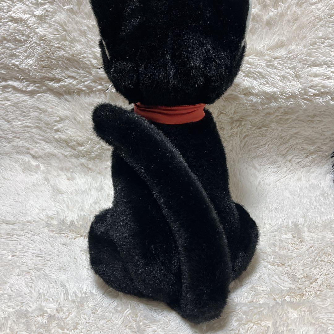 【新品タグ付き】ジジ 特大ぬいぐるみ LLサイズ ジブリ 魔女の宅急便