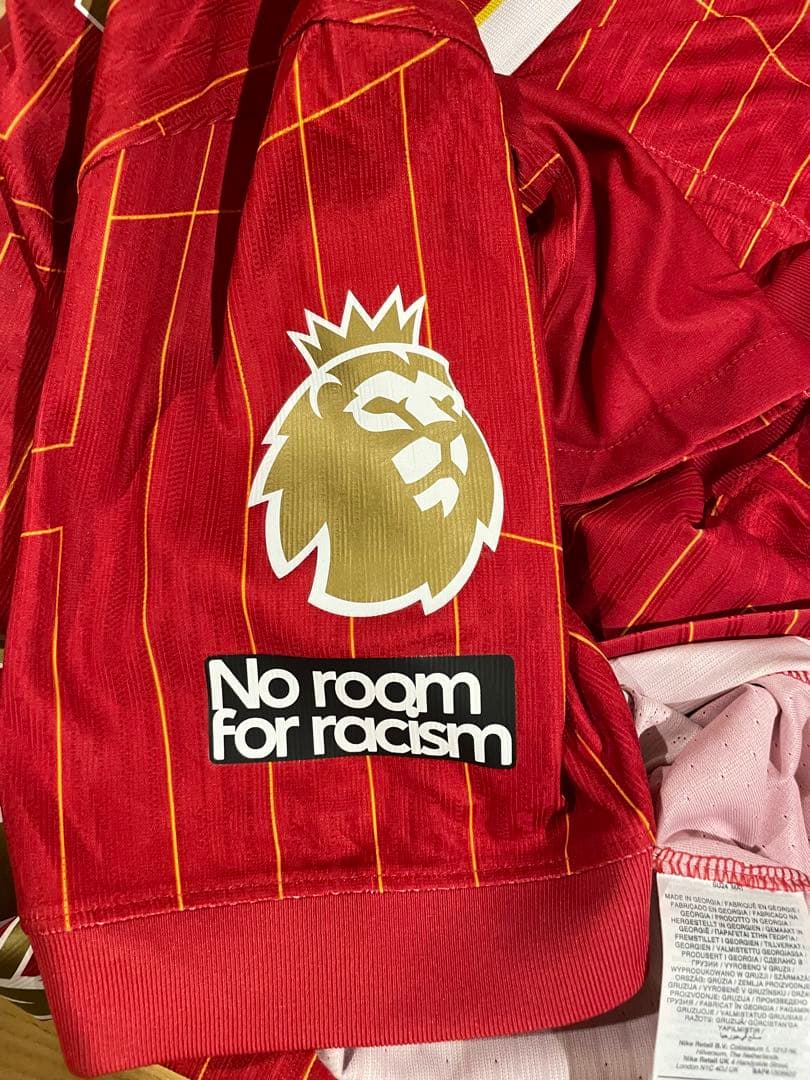 リヴァプール24-25 オーセンティック正規品　プレミアチャンピオン仕様