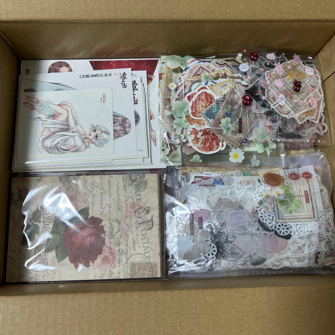 コラージュ素材 海外マステ デザインペーパー まとめ売り ⑩