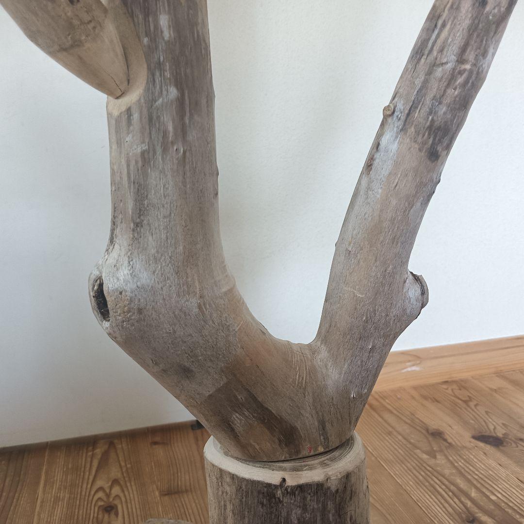 バードアスレチックジム大型 ② 天然木 自然木 流木 インコ おもちゃ