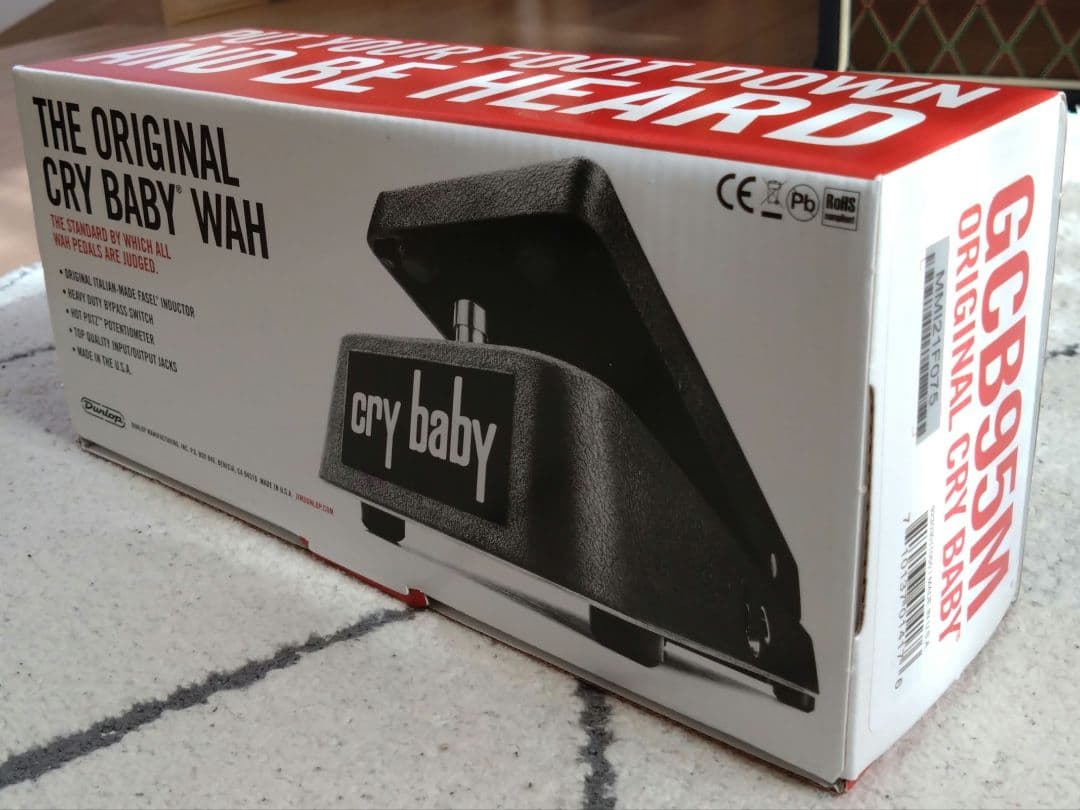 【新品未使用】JIM DUNLOP cry baby GCB-95 ワウペダル