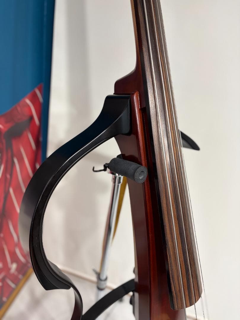 サイレントベース　YAMAHA SLB100 専用ケース+アダプター付+膝当て付