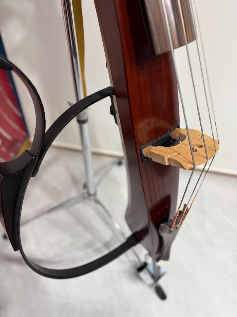 サイレントベース　YAMAHA SLB100 専用ケース+アダプター付+膝当て付