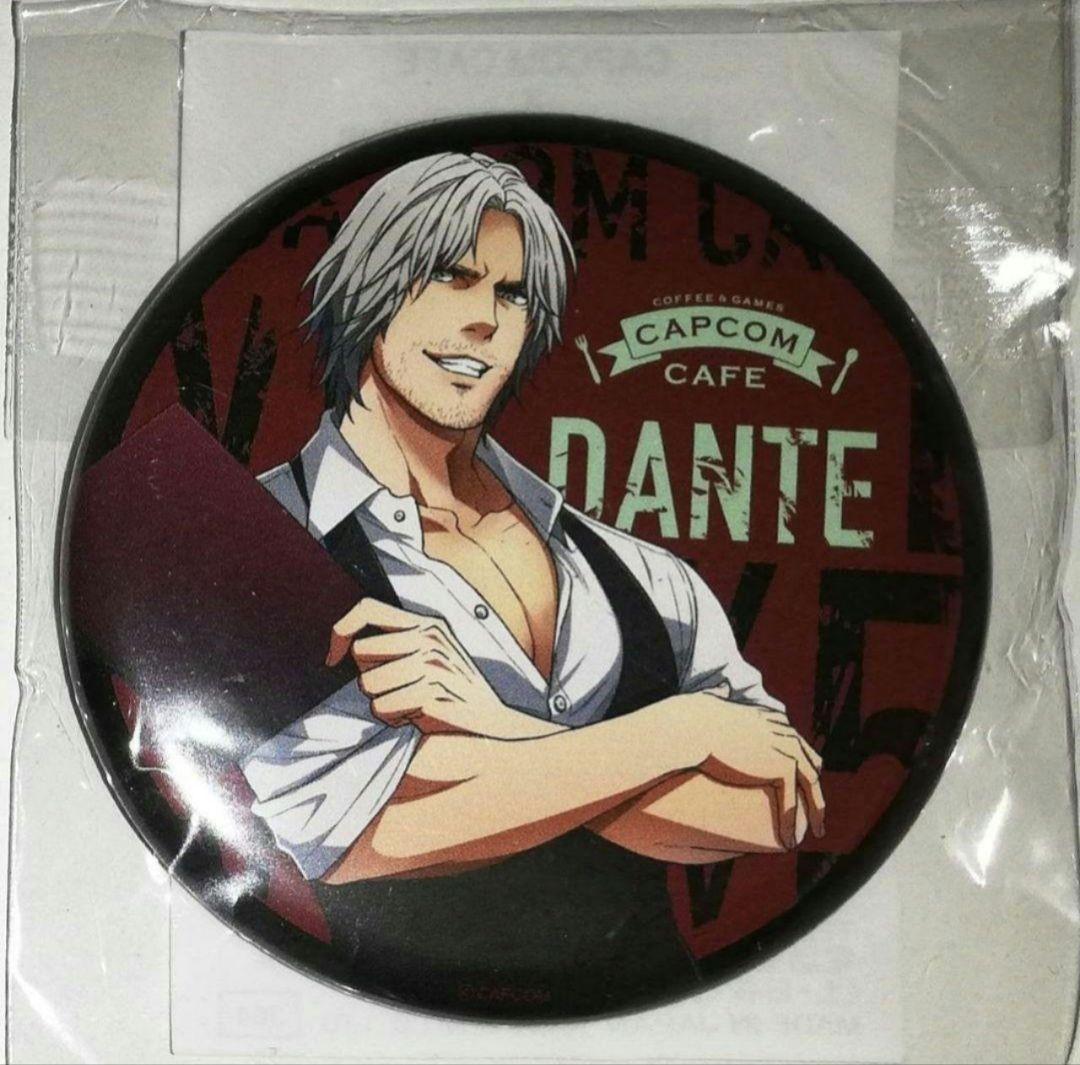 デビルメイクライ ダンテ 缶バッジ カプコンカフェ 4弾