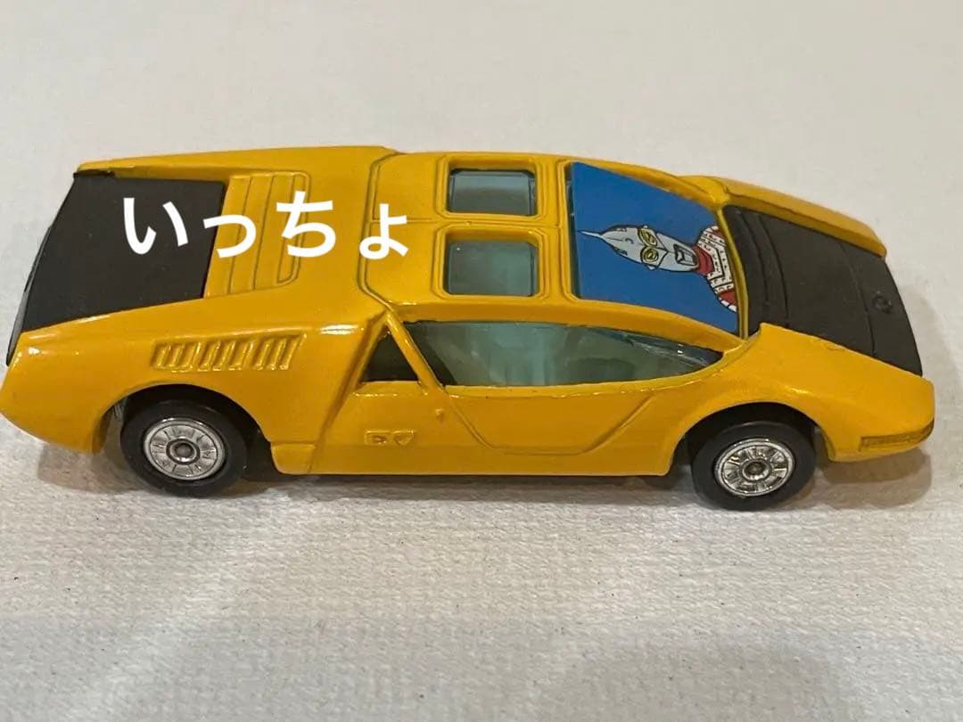 超貴重　マスコミトミカ　ウルトラセブン　トヨタEX-７　シール未使用