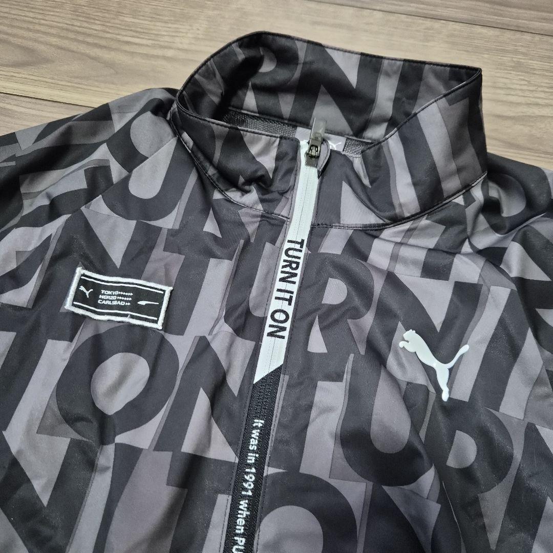美品　プーマ 秋冬 メンズ ゴルフ ゴルフウェア ジャケット　防寒　アウター