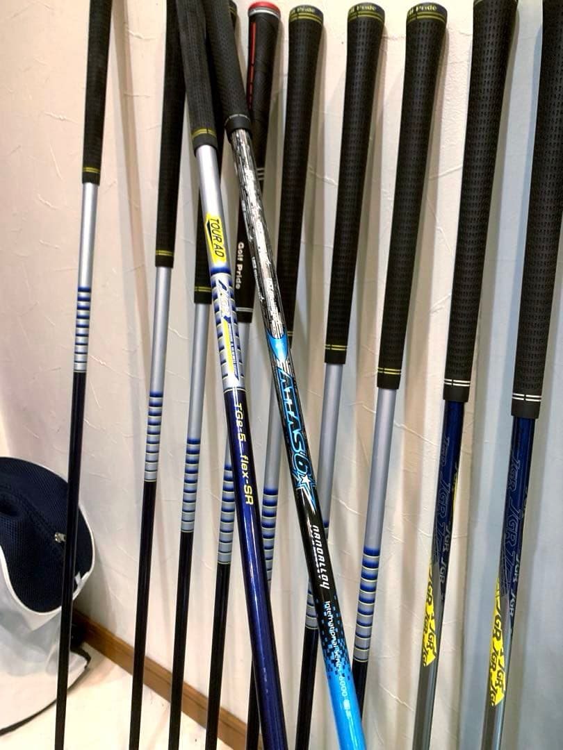 豪華　良品　ゴルフクラブ　本格セット　ブリヂストン　ツアーB JGR アディダス