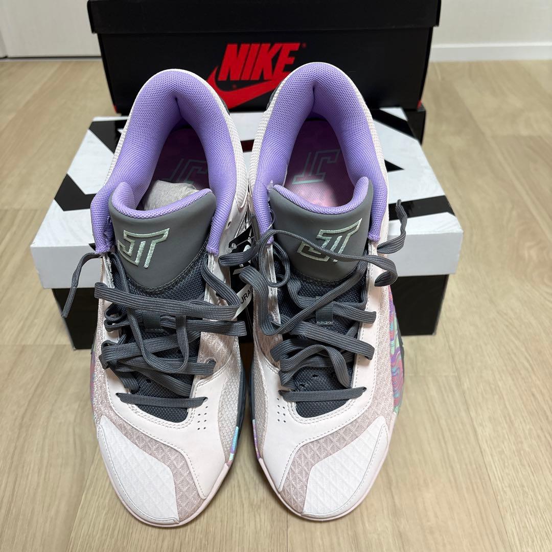 バスケットボールシューズ ピンク/パープル/グレー　　 テイタム