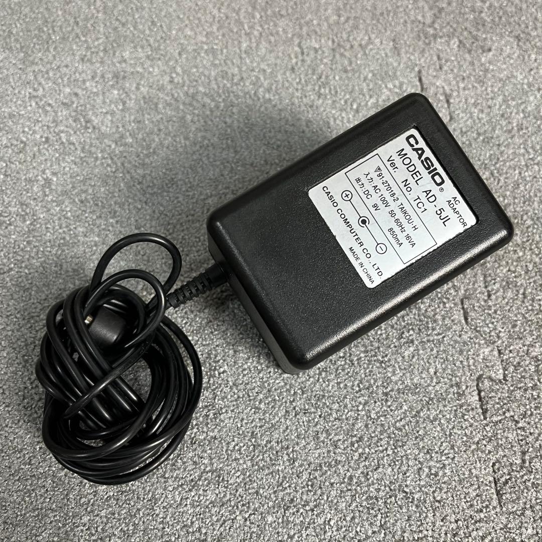 送料込み【美品】CASIO 光ナビゲーションキーボード　スタンド付　2点セット