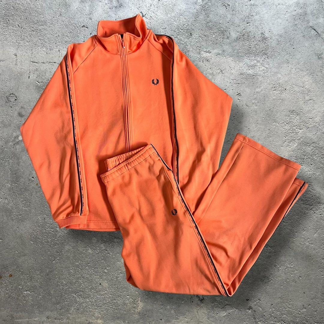 ウォーキング・ランニングウェア 80s FRED PERRY track set-up Lsize