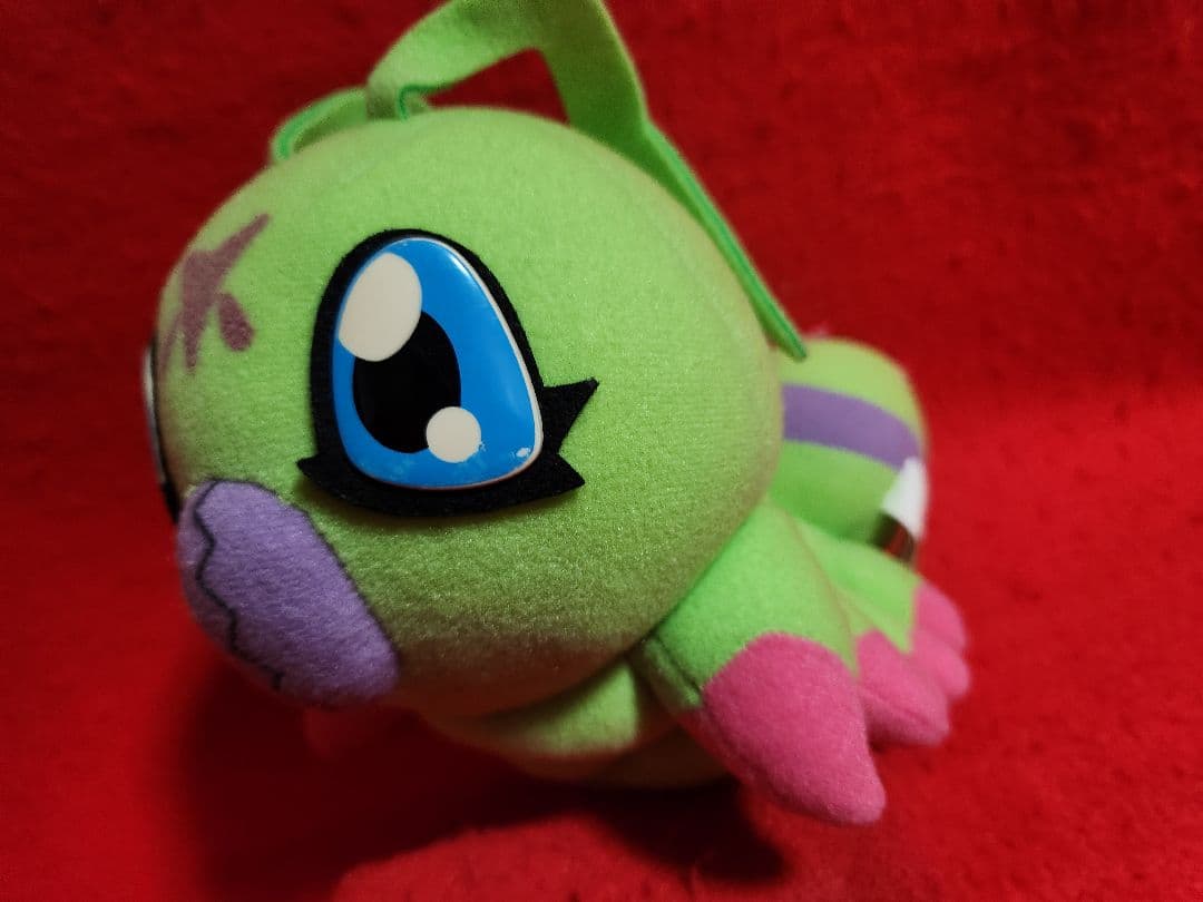 デジモンアドベンチャー02　ワームモン　ぬいぐるみ