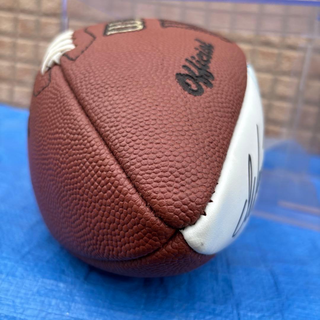 NFLクォーターバック　ダン・マリーノ　サイン入りフットボール　ウィルソン