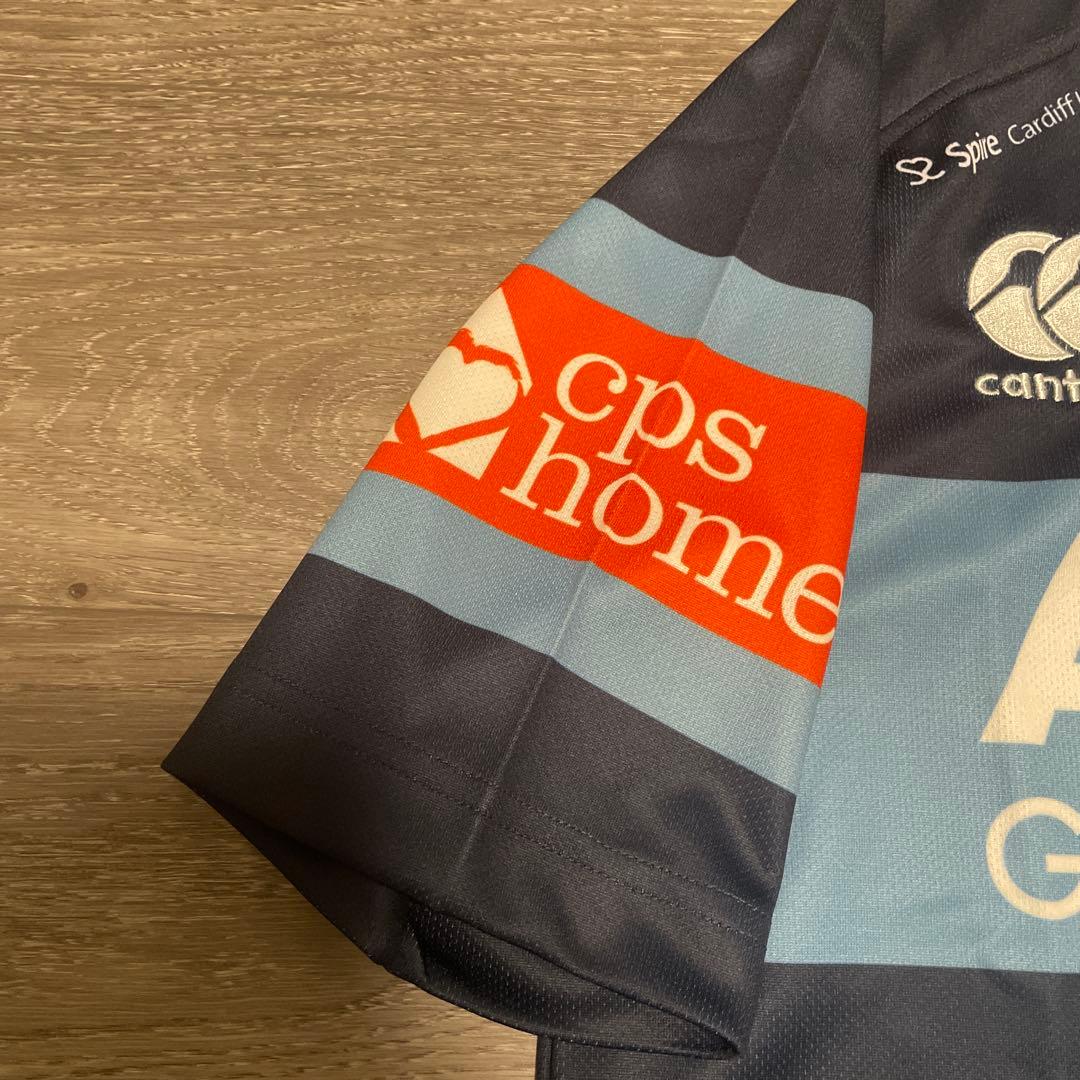 デッドストック canterbury CARDIFF BLUES Jersey1