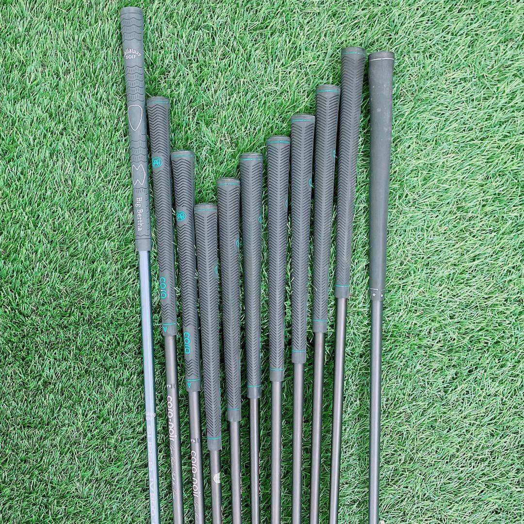 レディース キャロウェイ入り 11本　初心者セット 即コースデビュー N2544