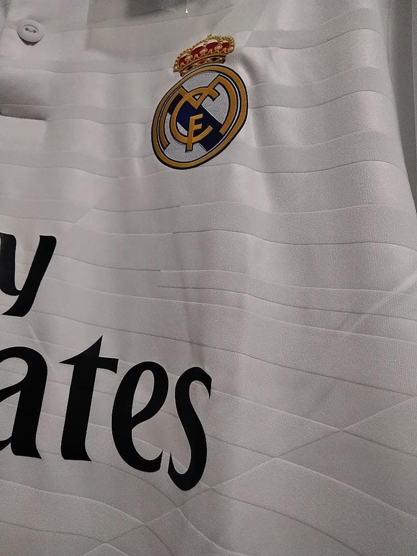 レアルマドリード 14 15 ホームユニフォーム L 2XO 新品未使用タグ付き