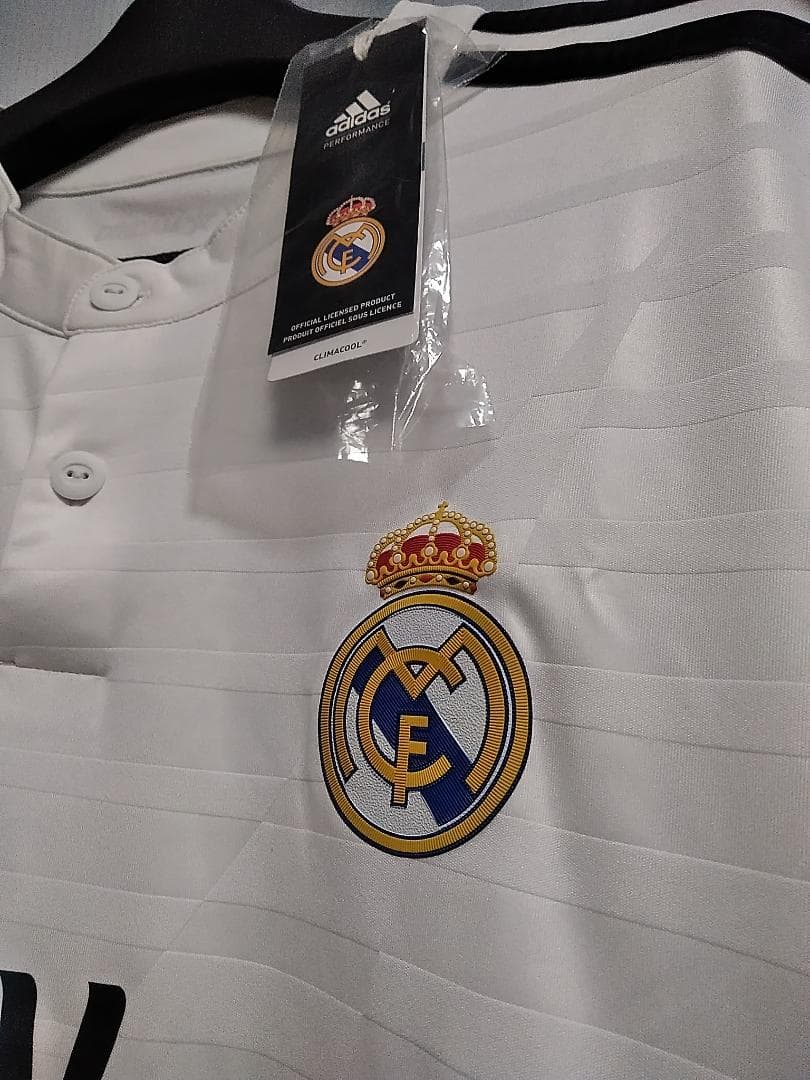 レアルマドリード 14 15 ホームユニフォーム L 2XO 新品未使用タグ付き