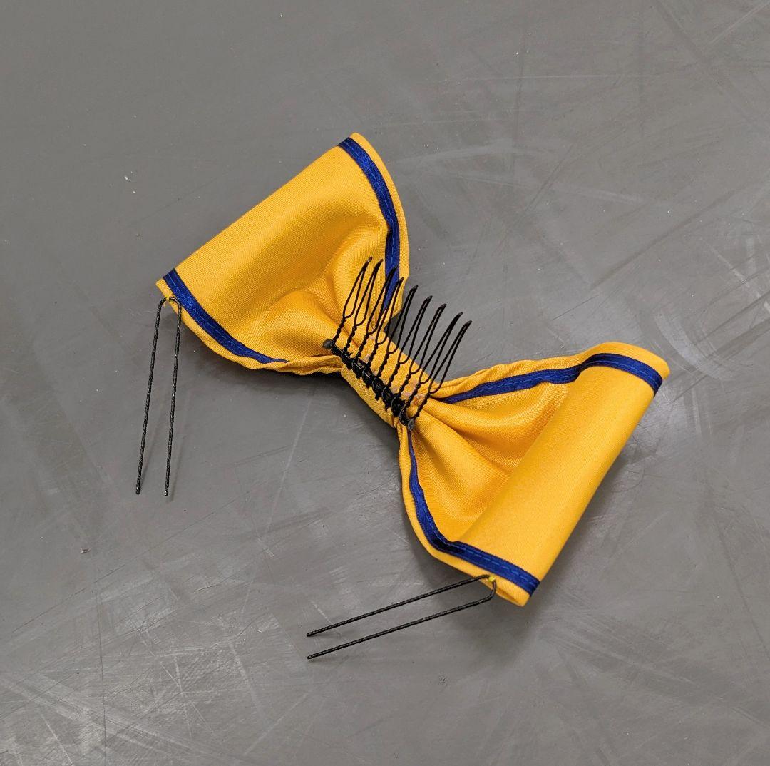 バレエ衣裳/ジュニア 青&白スカート　12着セット　頭飾り付き