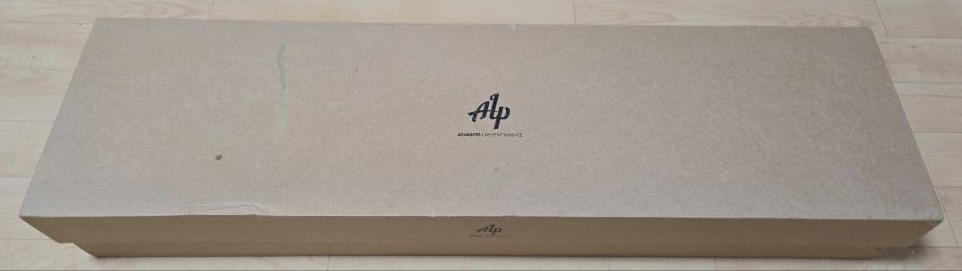 Alp AD-80 エレキギター ブラック 折り畳み可能コンパクトギター