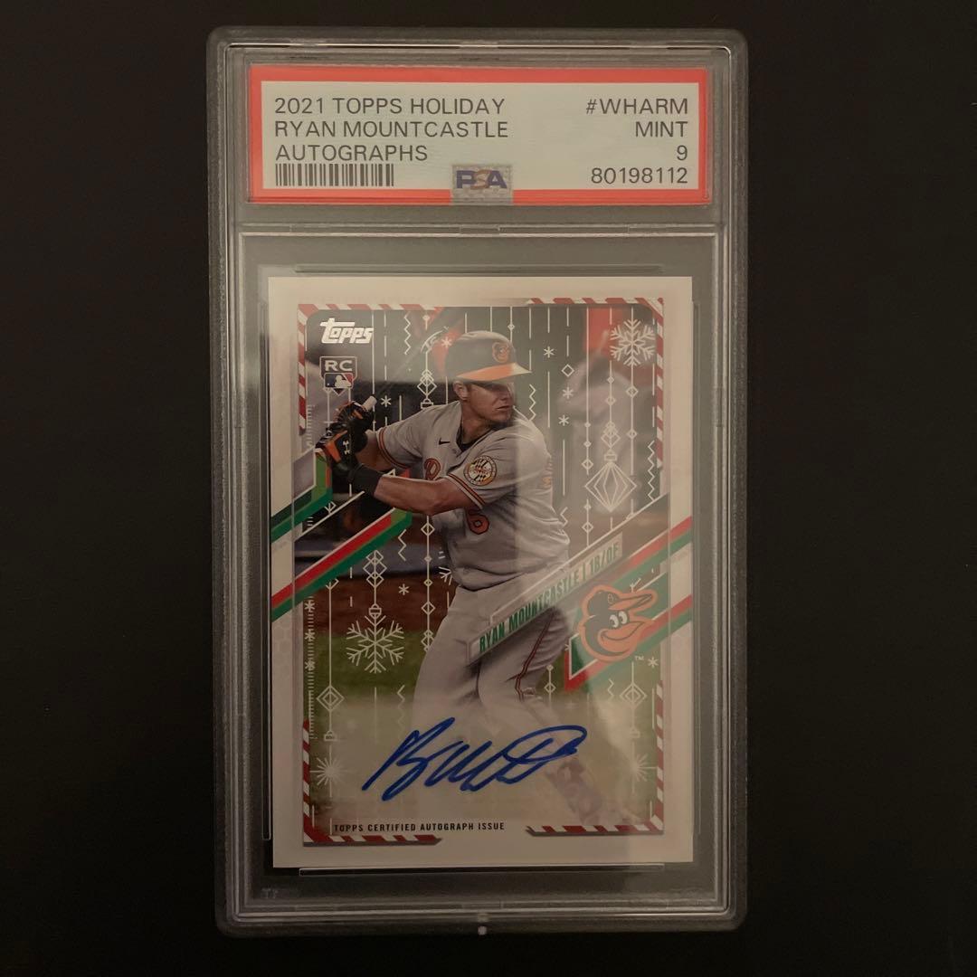 mountcastle rc autograph 70シリ topps サイン