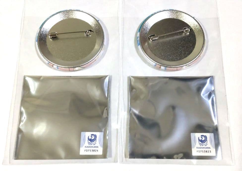 御坂美琴 どこプラ くじメイト 特典 缶バッジ 2点