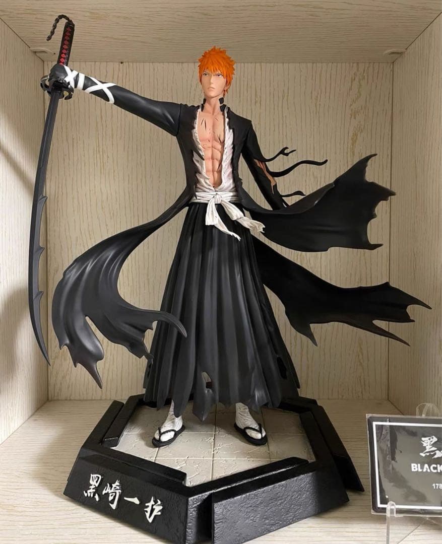 BLEACH 黒崎一護 ガレージキット ガレキ スタチュー⑤③