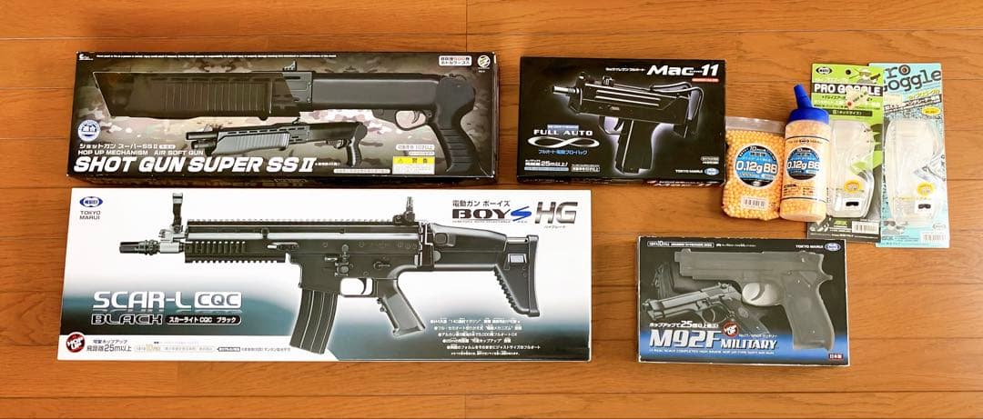 東京マルイ エアガン まとめ売り SCAR-L CQC他 4個セット