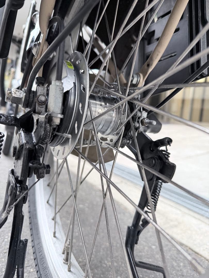 子供乗せ　3人　パナソニック　電動アシスト自転車チャイルドシート付き