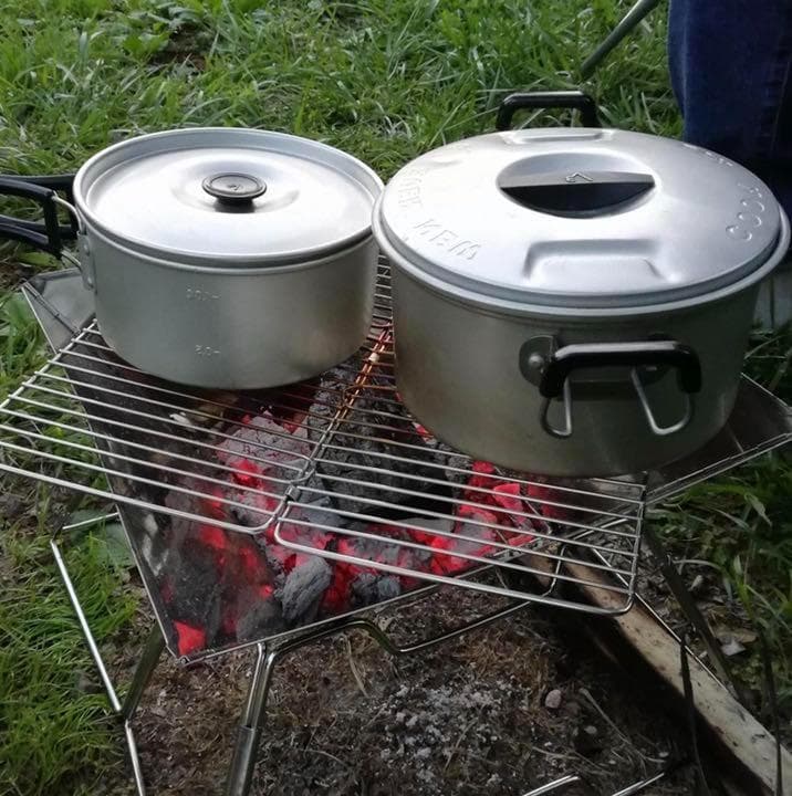 ❤YouTube話題商品❣これ1台で焚火・バーベキュー・煮込み料理OK♪❤