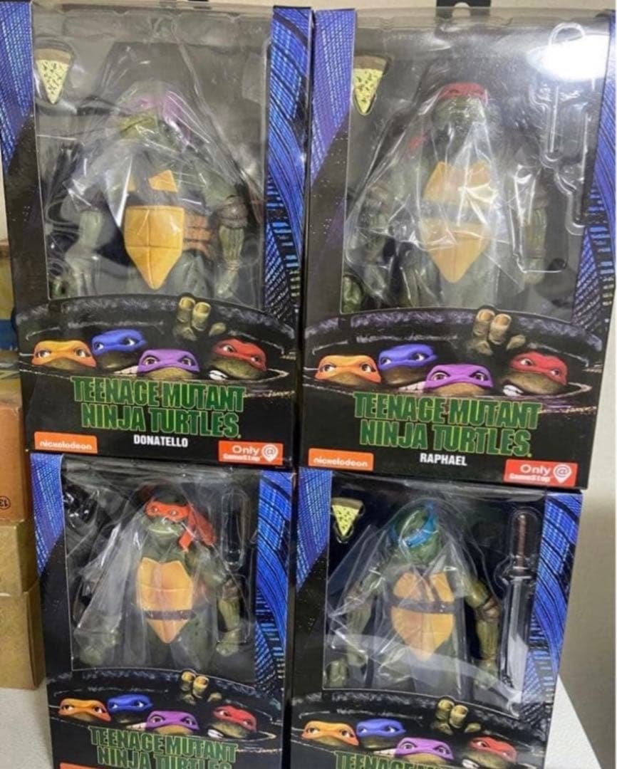 ミュータント・タートルズ フィギュア 4体セット