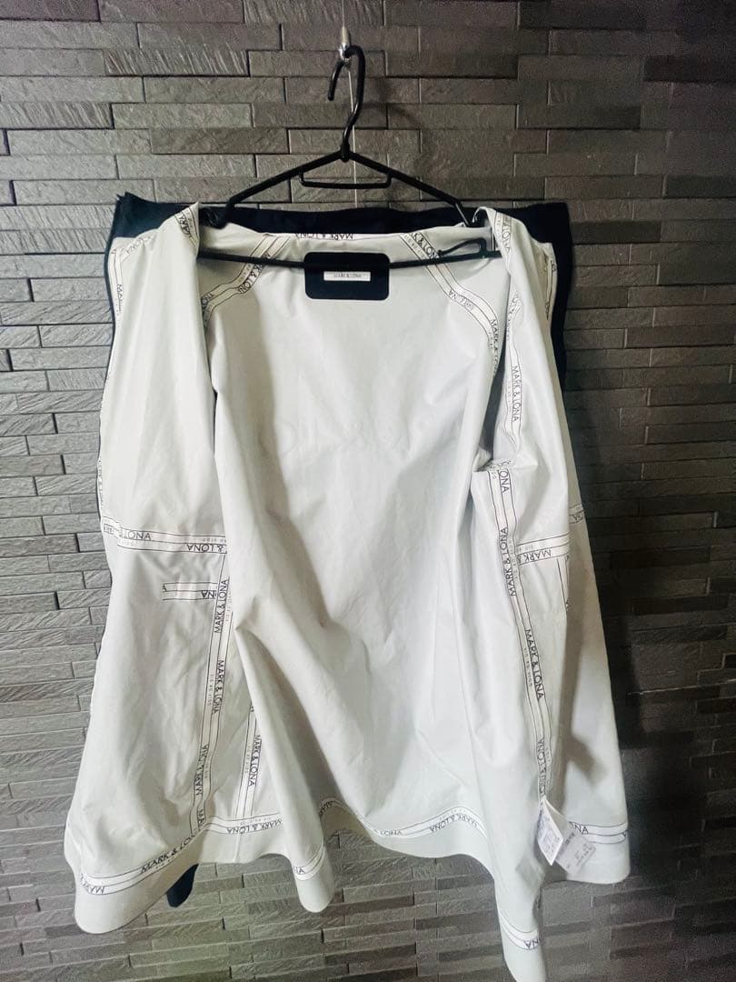 マークアンドロナ　MARK&LONA レインウェア　ウインドブレーカー Lサイズ