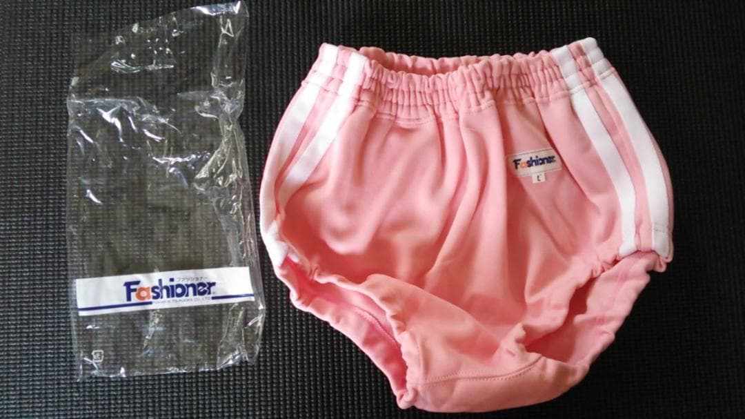 Fashioner 　ファッショナー　ライン入り ピンク ブルマ　Lサイズ　新品