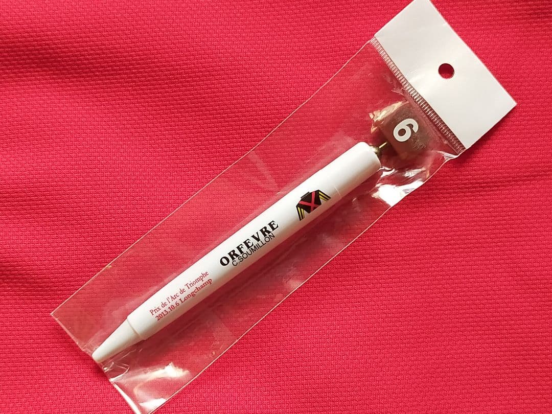 ①◆　競馬　JRA　◆　オルフェーヴル　◆　凱旋門賞　◆ストラップ　ボールペン◆